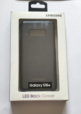 Samsung LED Back Cover Case For Samsung Galaxy S10e Smartphones - Black