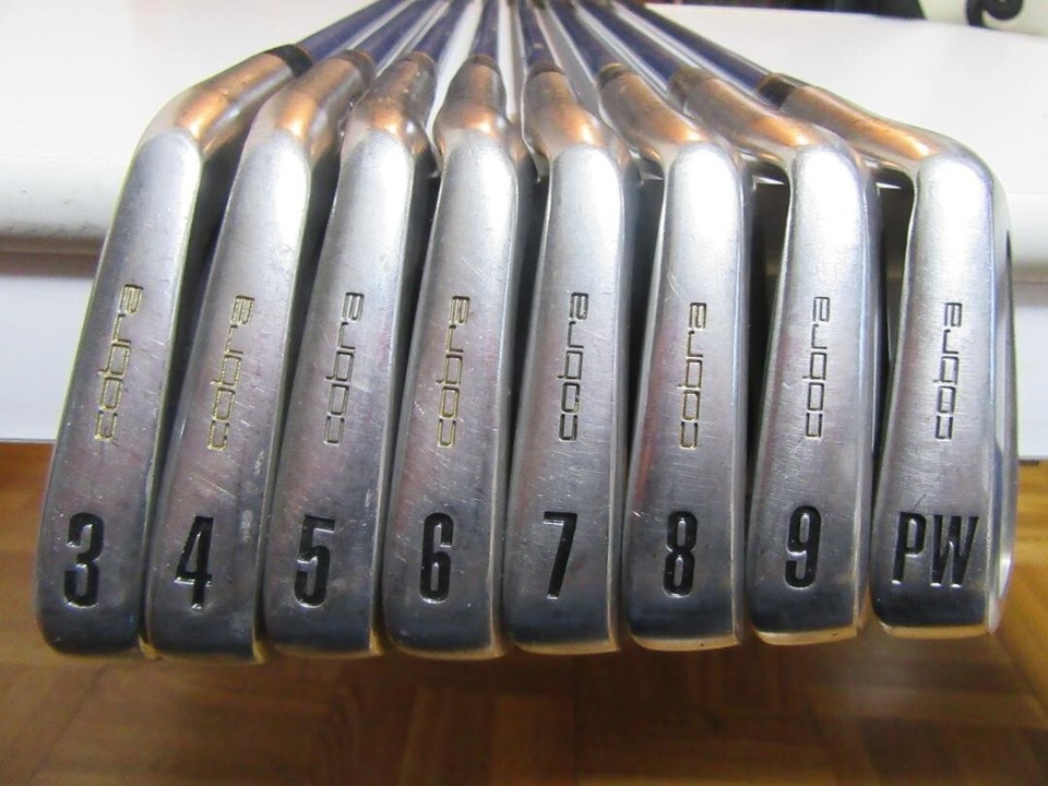 Set De Fers Cobra King Greg Norman - 8 Pièces - Flex S - Droitier - Occasion