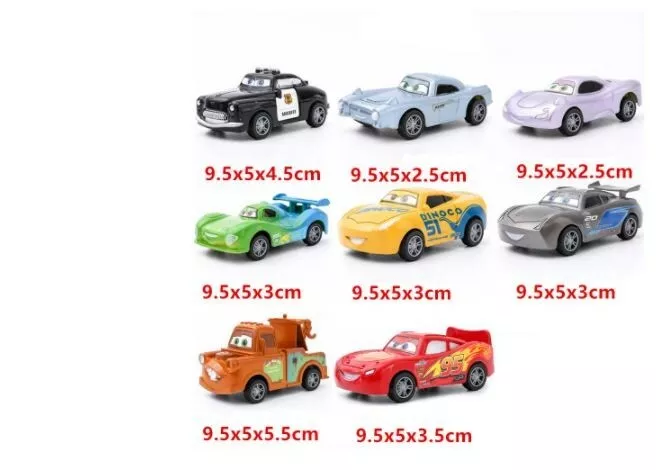 Cars 3 Toys with Lightning McQueen for Kids 