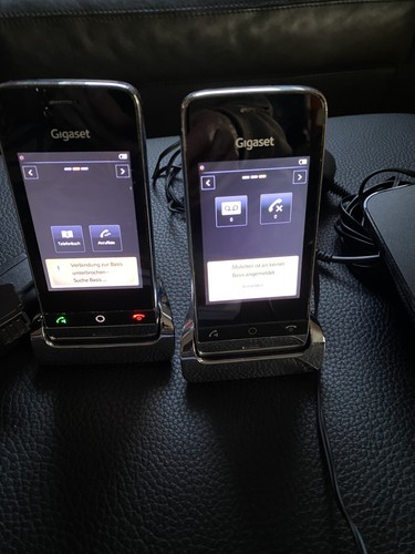 Gigaset SL910/SL910ADuo Telefon- Schnurlostelefon 2 Mobilteile -mit Farbdisplay