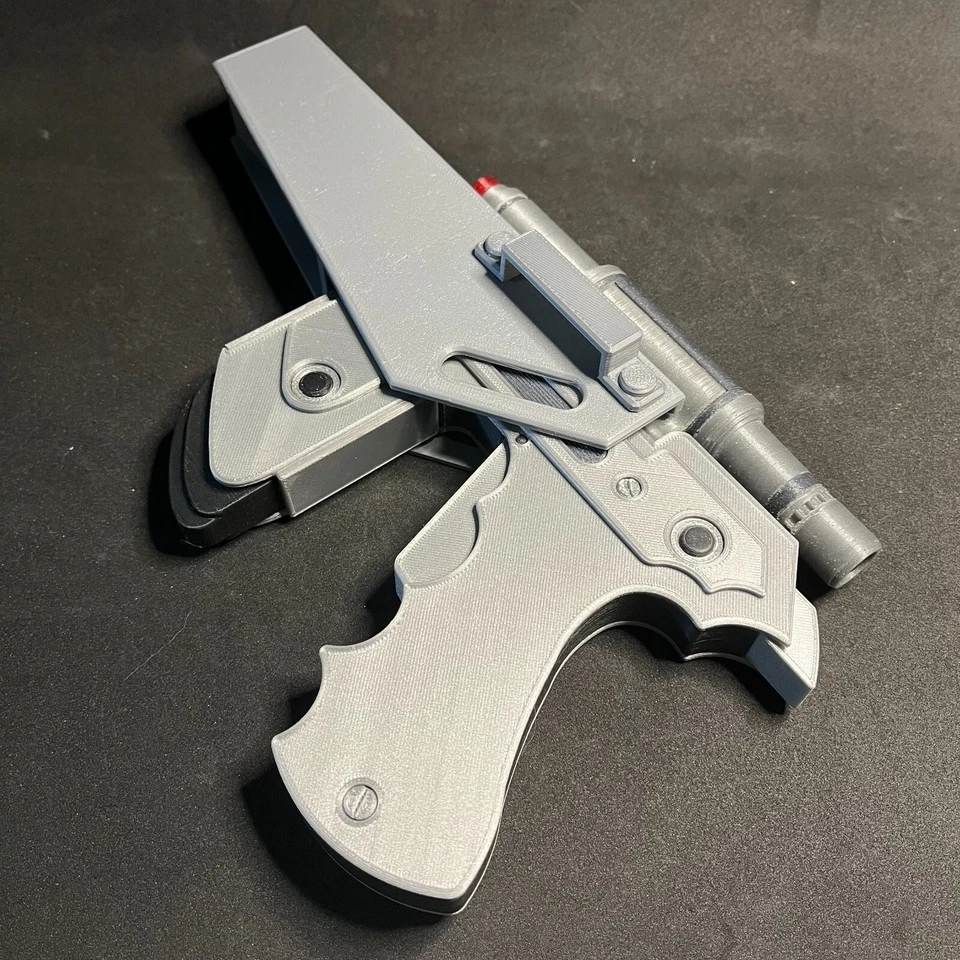 Blake's Seven Scorpio Mag-Blaster & Holster - 3D Printed - Image 3 of 4