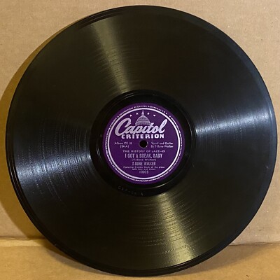 RARE NM BLUES 78 T Bone Walker I Got A Break Baby Mean Old World