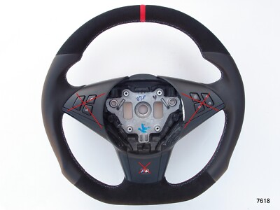 06-10 OEM BMW 5 6 E60/E61/E63/64 M5 M6 M-Sport ERGONOMIC INLAYS NAPPA/ALCANTARA