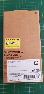 Rhinoshield Snoopy Snoozing Hülle Kristallklar für Iphone 12