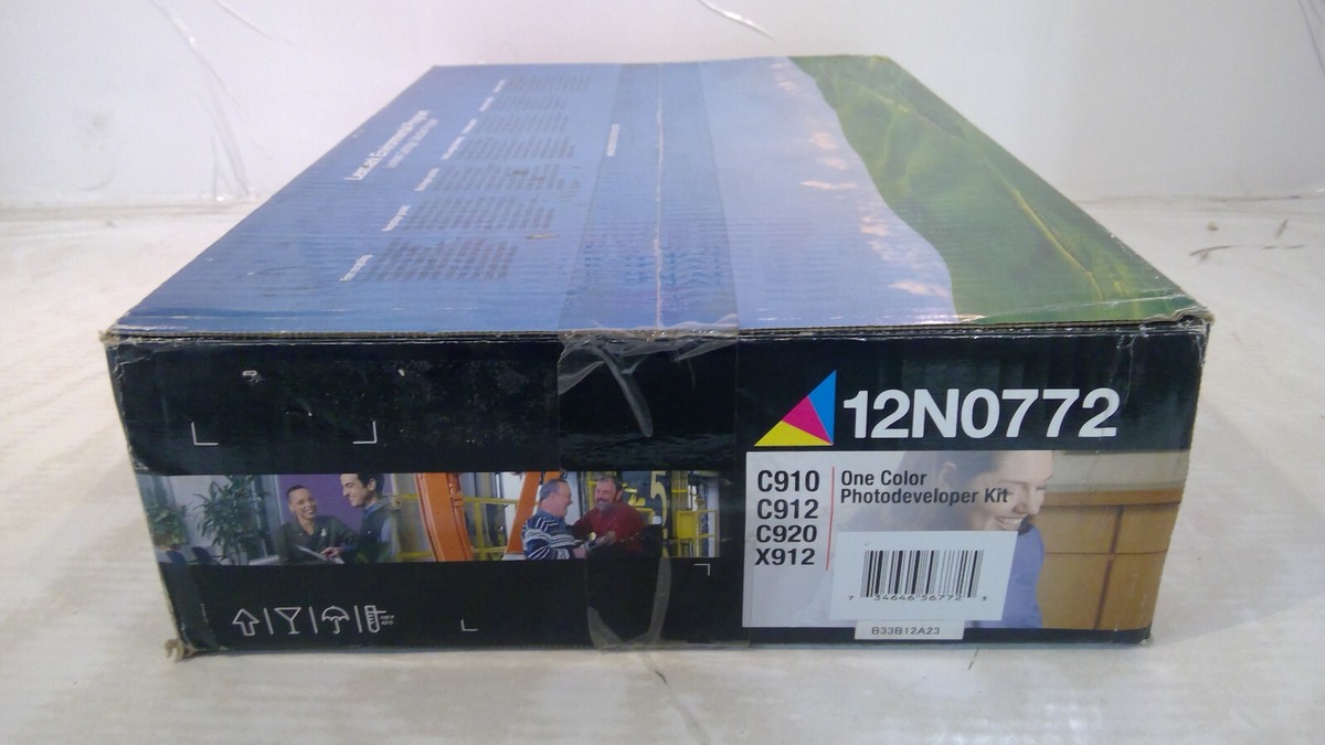 Cartouche De Toner Lexmark 12N0772 - 3 Couleurs (CMY) - Toner D'origine Neuf