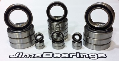 Tamiya CC-01 rubber sealed bearing kit (18 pcs) Jims Bearings