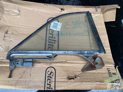 1963 1964 Ford Galaxie Convertible RH Rear Quarter Window Glass Clear Mercury