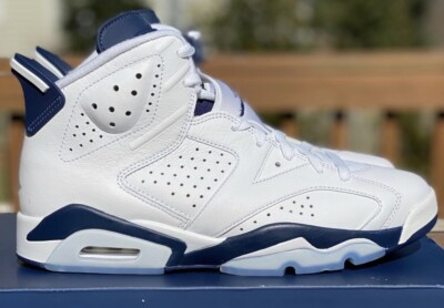 Nike Air Jordan 6 Retro Midnight Navy 2022 Mens 11 195243736677| eBay