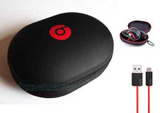 Combo Case with USB Cable for Beats Wireless Studio 2 3, Solo HD Headphones