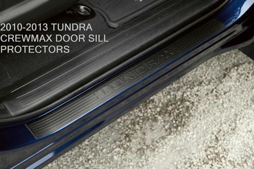 Genuine Toyota Tundra Double Cab Door Sill Protectors Kit - OEM New (2007-2013)