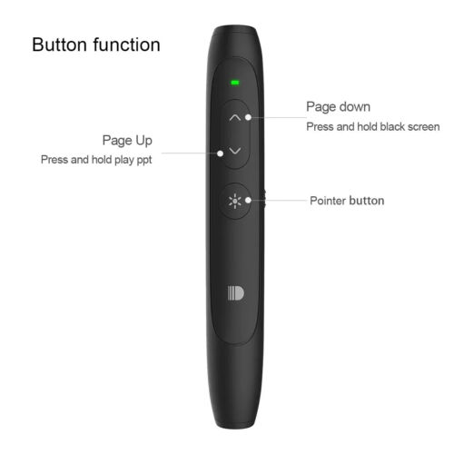 1 pc NEW IT012 2.4G Wireless Laser Power Pointer Presenter slide shows Bluetooth - Afbeelding 1 van 2