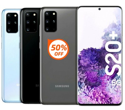 Open Box Samsung Galaxy S20+ PLUS 5G G986U1 128G 512GB Factory Unlocked GSM+CDMA