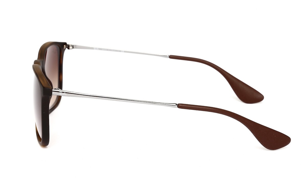 Ray Ban RB4187 Chris Unisex Brown Tortoise Sunglasses R1846 | eBay