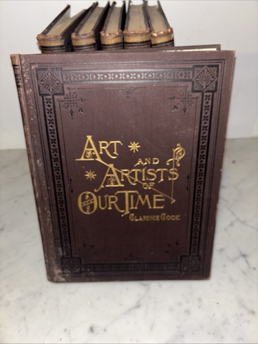 RARE 6 vol set - Art and Artists of Our Time 1888 1st Edition - Clarence Cook - Bild 2 von 19