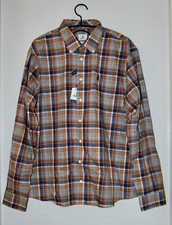 NWT Johnnie-O Men's Light Gray Plaid Evanston LS Buttondown Shirt sz XL