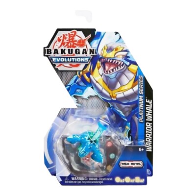 Bakugan Evolutions – Warrior Whale Kampffigur Mit Karten, Transformierbar, Für Kinder Ab 6 Jahre