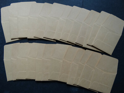 (25) Guardhouse 2x2 Archival Paper Coin Envelope Kraft PH Neutral & Sulfur Free