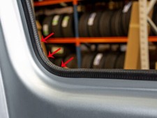 5M Van Conversion Window Black Knock On Trim 2-4 mm Edging PVC Rubber Trim NEW