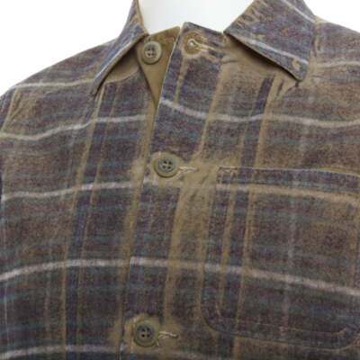 COMME DES GARCONS TRICOT 2013 Runway green check degrade COMME DES GARCONS TRICOT 2013 Runway green check degrade