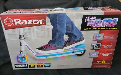   Razor Party Pop 80W Kick Electric Scooter distress Box 