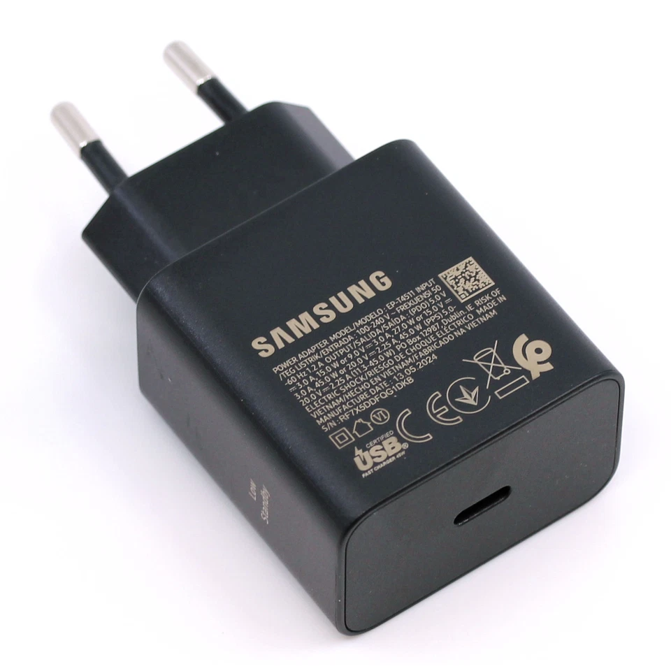 Original Samsung Fast Charge 45W Ladegerät EP-T4511 S23 Ultra S23 Plus S23 - Bild 3 von 4