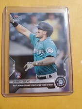 Jared Kelenic RC 2021 Topps NOW First MLB Hit Mariners