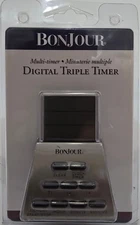 BonJour Digital Triple Timer - BRAND NEW IN BOX