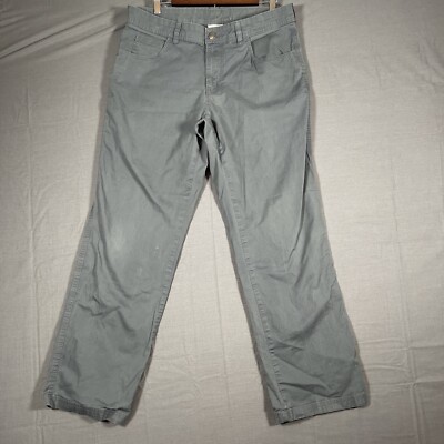 Columbia Men's 5 Pocket Flat Front Regular Fit Pants (AM0449) 34x30 Hiking  | eBay