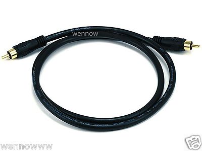 12ft Coaxial RCA Cable for SPDIF Digital Coax Subwoofer
