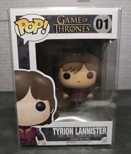 VAULTED Game Of Thrones TYRION LANNISTER Funko Pop! #01 With Protector!