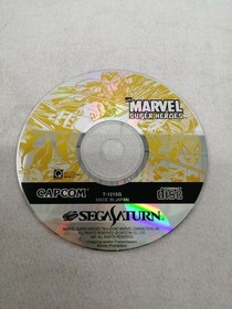 Capcom Sega Saturn Marvel Super Heroes usato