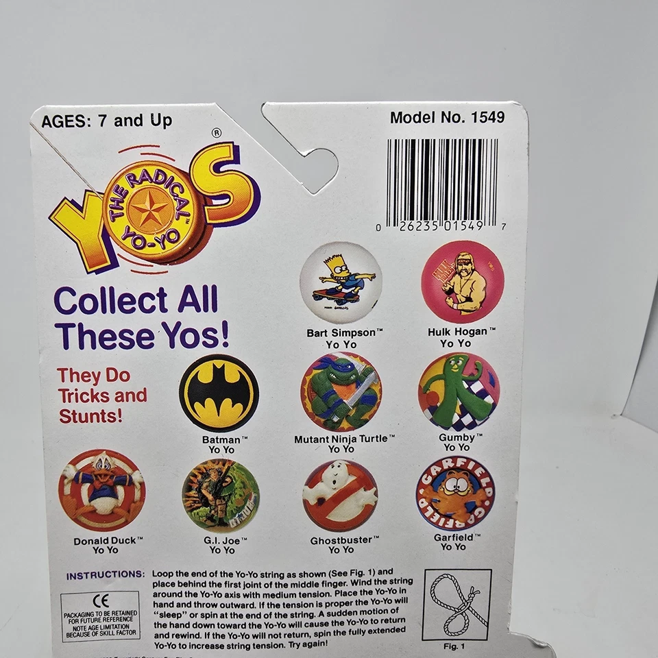 Disney Sirenita Vintage Yo-yo Spectra Star The Radical 1989 Nuevo Foto 4 de 4