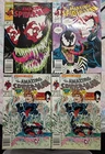 (4) The Amazing Spider-Man #315 x 2 (VENOM 2nd Appearance) + #346 + #347 CARNAGE