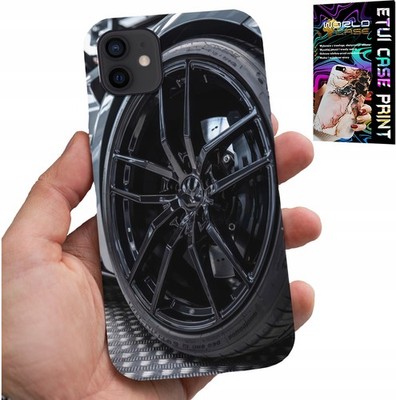 Hülle für iPhone 13 Mini - Felge, Sportwagen, Auto-Fan + Glas