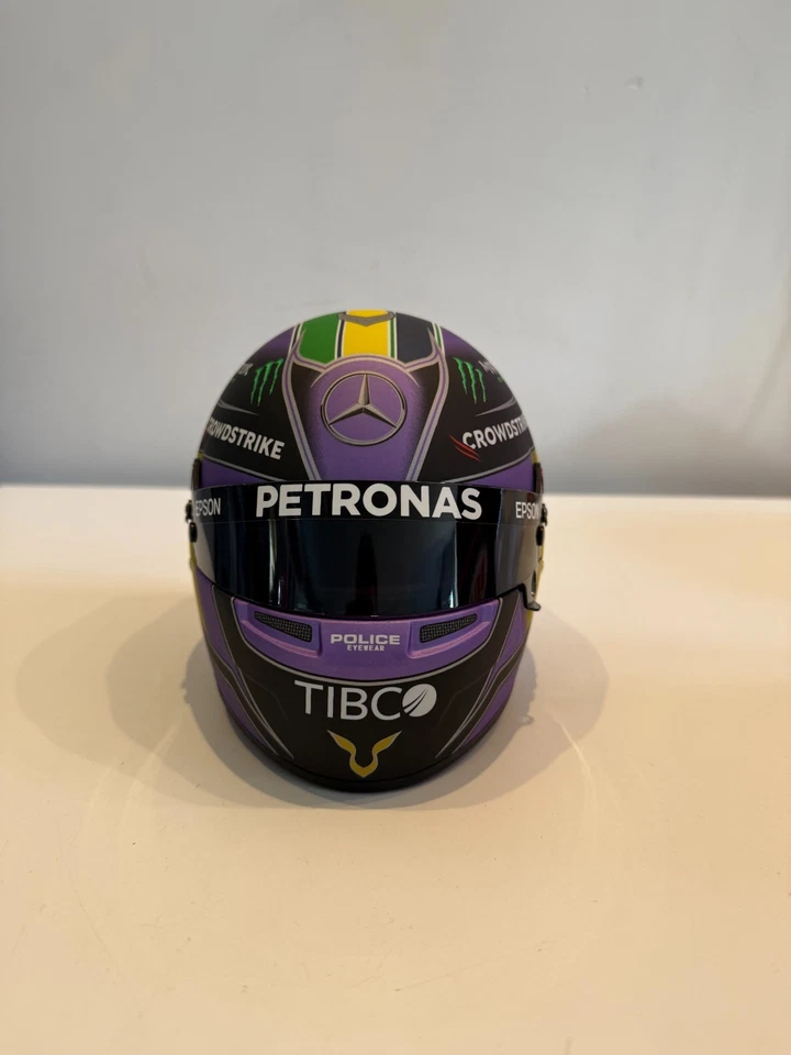Lewis Hamilton helmet brazil 2021 1/2 Mercedes Formula 1 - Bild 2 von 4