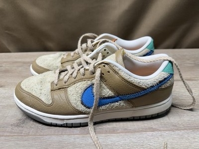 size? x Nike Dunk Low Dark Driftwood Shoes Sneakers Men s US Size 10.5