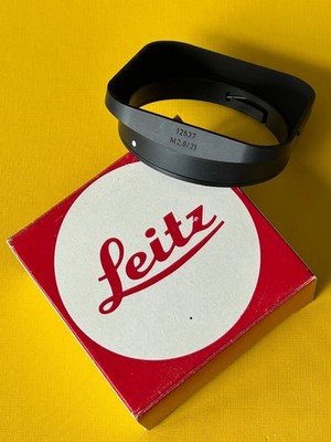 Leica Lens Hood 12537 füe M 2,8 21mm. Gegenlichtblende, Sonnenblende.