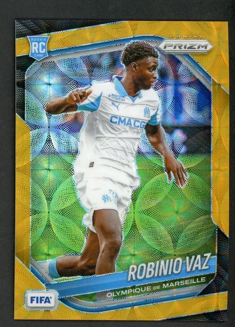 2025-26 Panini Prizm FIFA Robinio Vaz RC Choice Gold Prizm Rookie #/10