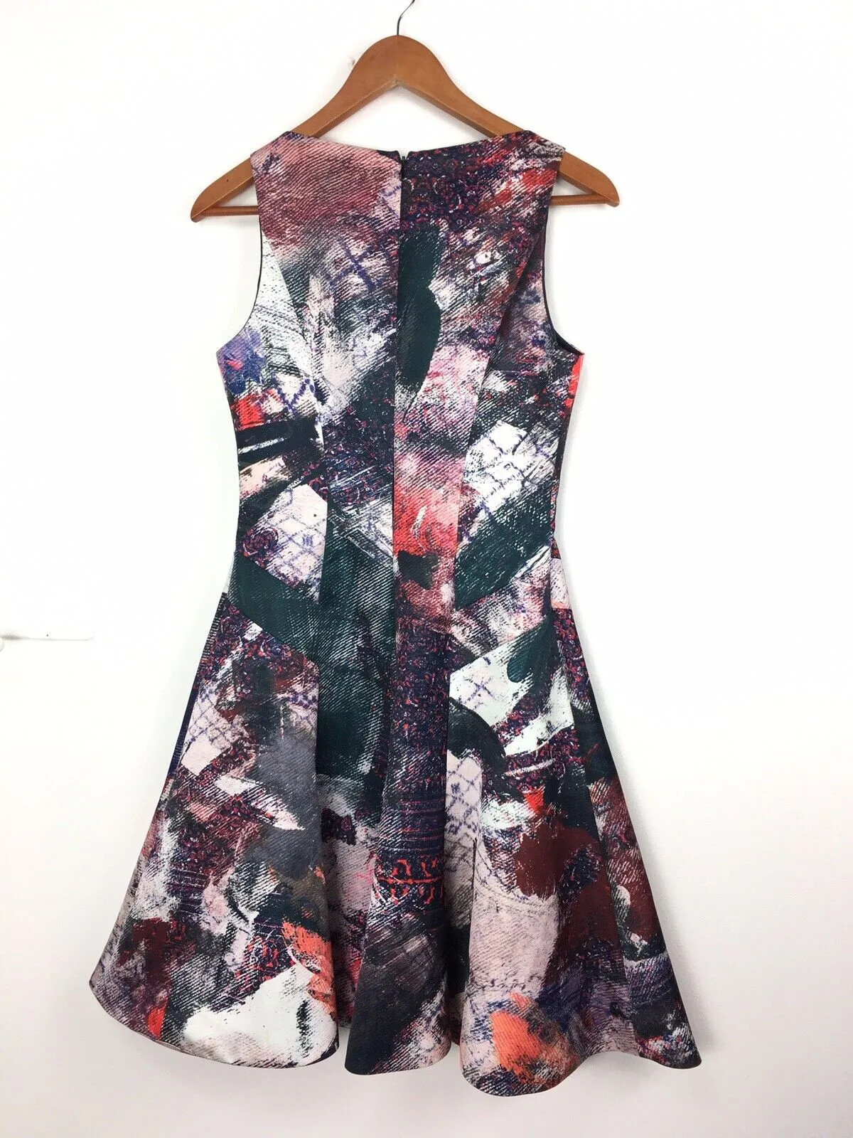 Prabal Gurung Multicolour Patchwork Abstract Dres… - image 7