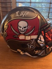 Tampa Bay Buccaneers Baker Mayfield Replica Autographed Helmet Beckett BAS