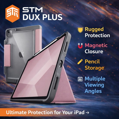 STM iPad (Air 4th 2020 / 5th 2022) Generation 10.9'' Smart Folio Case Stand Cover