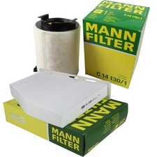 MANN-FILTER Filtersatz Innenraumfilter Luftfilter für VW Golf V 1.6 1.4 TSI