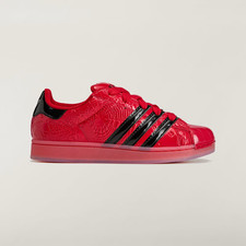 Image of Sp5der x adidas Superstar Red with Charm Mens 13 In Hand