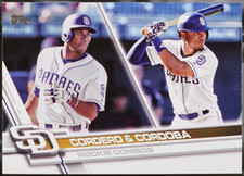 2017 Topps Update #US276 Cordero & Cordoba RCOM, RC Baseball EX