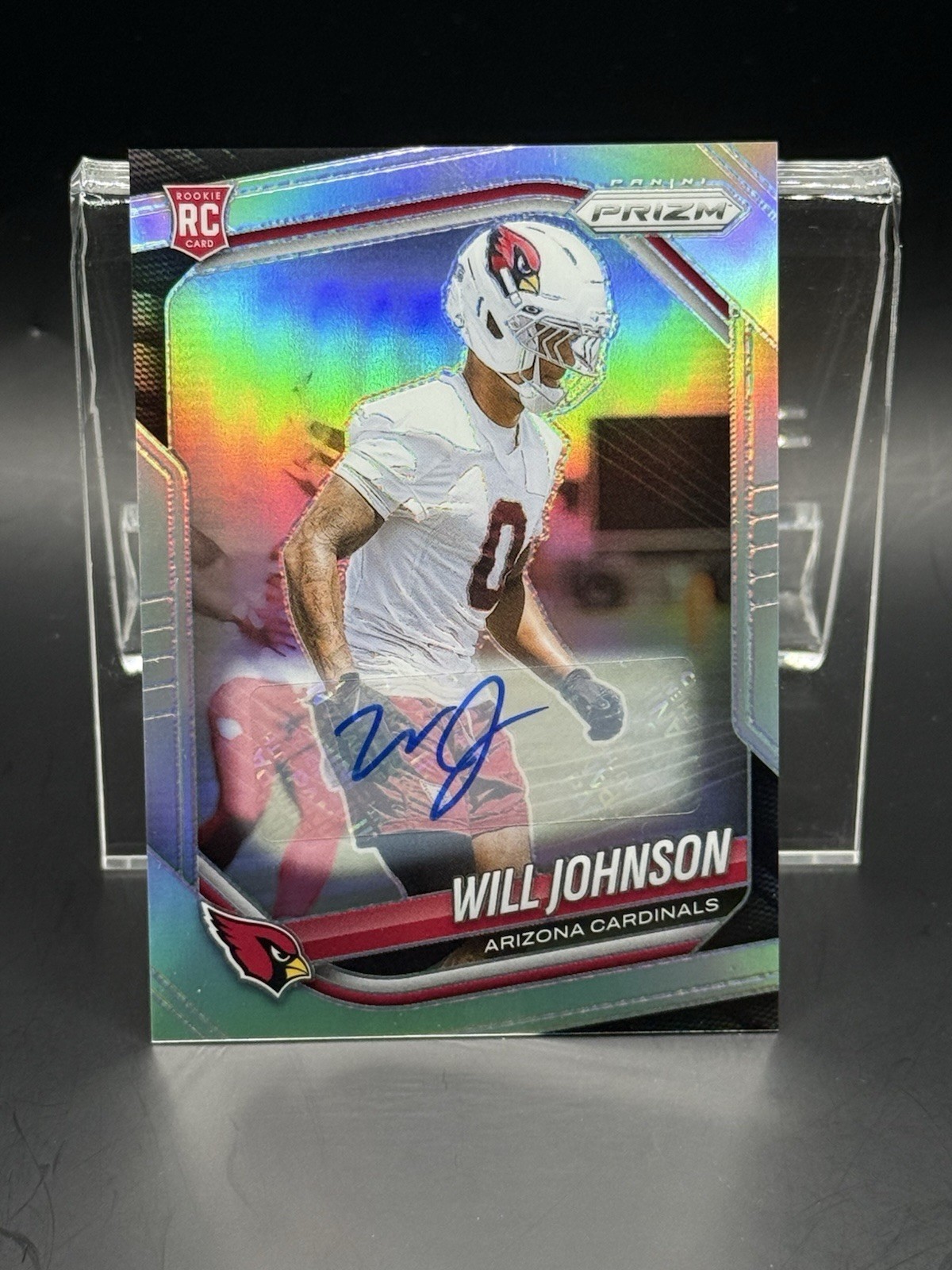 2025 Prizm Will Johnson  Rookie Prizm Auto #370