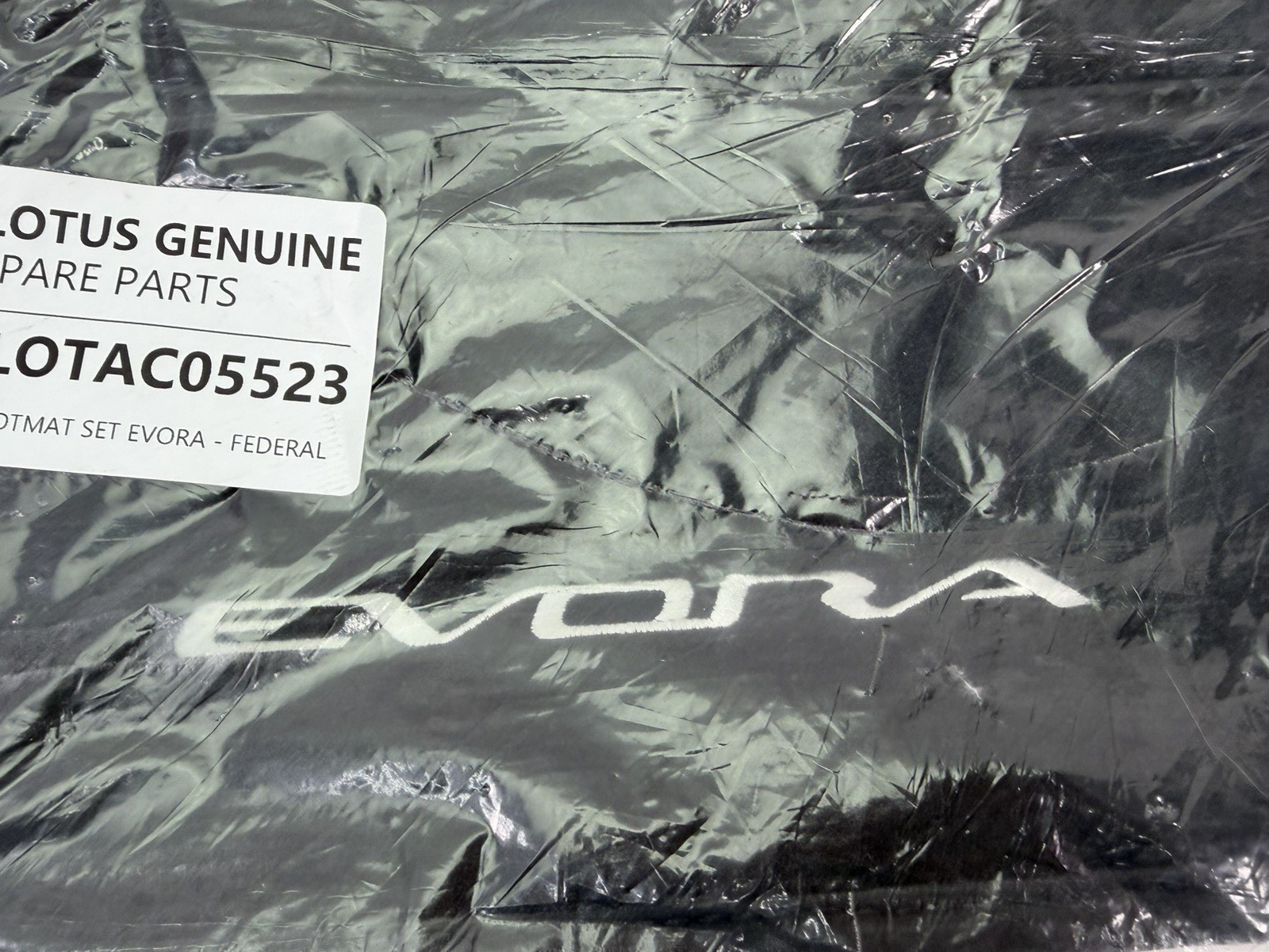 Genuine OEM Lotus LOTAC05523 Footmat Set Evora - Federal (Left Hand Drive)