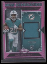 2024 Certified #NGS-JWT Jaylen Wright New Gen. Jerseys Mirror Pink #/299