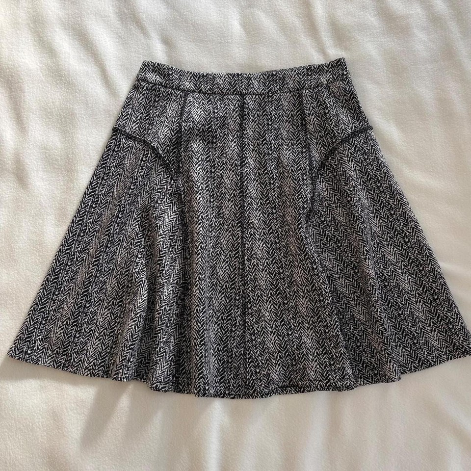 Steffen Schraut Quiet luxury preppy minimalist a line skirt size 36 /8