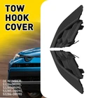 Pair Front Bumper Lower Grille Tow Hook Cover Cap For 2016-2018 Toyota RAV4 SE