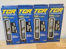 4 × Ideal TCR 1977 HO Total Control Racing 15 inch TERMINAL Track NOS 3308-4